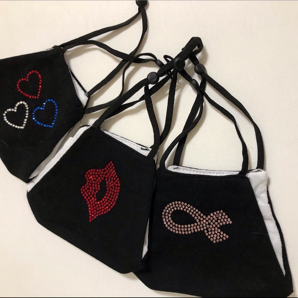 Embellished Face Mask